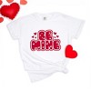 Simply Sage Market Women's Be Mine Bubble Short Sleeve Garment Dyed Tee - 3 of 4