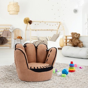 Costway Kids Sofa Five Finger Armrest Chair Couch Children Living Room Toddler Gift - 1 of 4