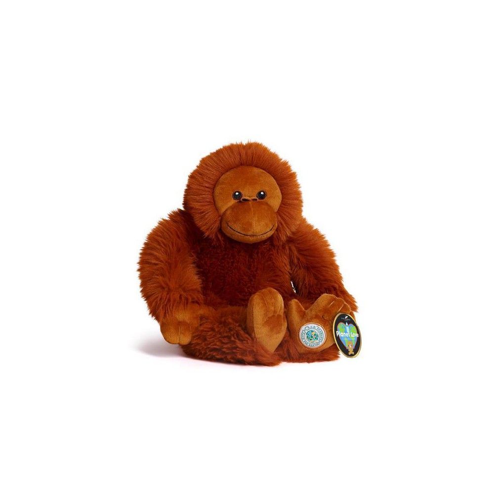 FAO Schwarz 10" Planet Love Recycled Bottle Toy Plush - Orangutan