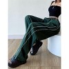 Womens Parachute Pants Wide Leg Baggy Pants Elastic Waist Sweatpants Streetwear - 3 of 3