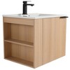 Fine Fixtures Elmridge Modern Bathroom Vanity with White Ceramic Sink - 4 of 4