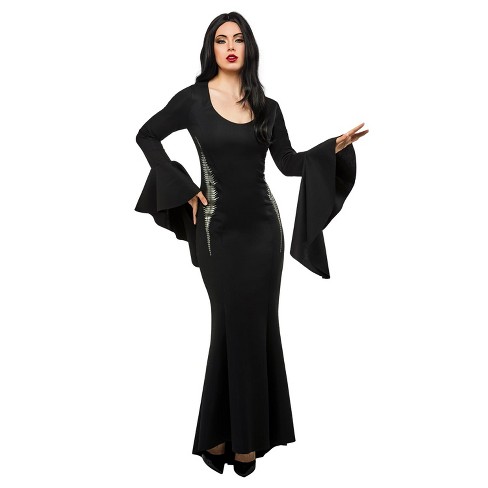 The Addams Family Morticia Women's Costume, Medium