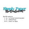 Beistle Simply Paper New Year Assortment for 10 guests includes 20 items Multicolored - 3 of 3