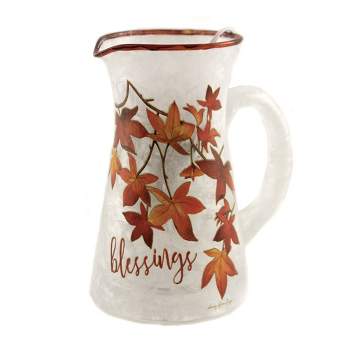 Stony Creek 6.75 In Share The Blessings Lit Pitcher Pre-Lit Autumn Novelty Sculpture Lights