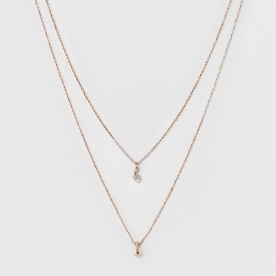 Two Row Short Necklace - A New Day™ Gold