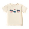 The Juniper Shop Patriotic Cupcakes Toddler Short Sleeve Tee - 2 of 4
