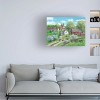 Canvas Wall Art - Bob Fair 'Spring Outing' Wall Art for Living Room, Bedroom, or Office Décor by Trademark Fine Art - 32 x 24 Inches - 3 of 4