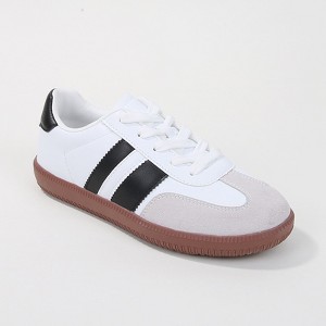 Berness Women's Luella Classic Two-Tone Striped Sneakers - 1 of 4