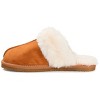 Journee Collection Womens Delanee Tru Comfort Foam Slip On Mules Round Toe Slippers Brown 6 - 2 of 4