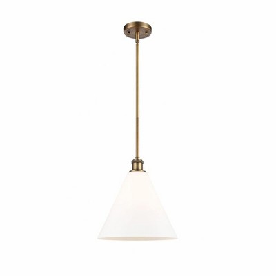 Berkshire - 1 Light Mini Pendant In Industrial Style-12.75 Inches Tall and 12 Inches Wide