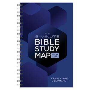 The 5-Minute Bible Study Map for Men - (Faith Maps) by  Compiled by Barbour Staff (Spiral Bound) - 1 of 1
