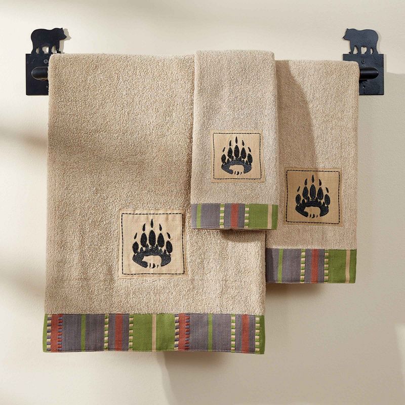 Park Designs Shenandoah Stripe Fingertip Towel Set of 4, 2 of 6