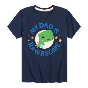 Boys' - Fisher-Price - My Dad Is Rawrsome Short Sleeve Graphic T-Shirt - 1 of 4