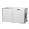 Merry Products Decorative Bench with Enclosed Cat Litter Washroom Box - 3 of 4