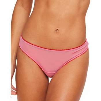 Shimmer High Cut Brief Panty - Pink Fizz