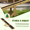 MaseiKar Wooden Dog Agility Seesaw for Training and Exercise,Platform Equipment Run Game Toy,Weather Resistant Pet Supplies,71" L x12" W x12" H - 4 of 4