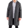 Alpine Swiss Zach Men’s Wool Blend Overcoat – Knee-Length Trench Coat, Runs Large for Layering Over Suits or Sweaters - 3 of 4