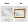 Amanti Art Mirror Makeover Bathroom Mirror Frame Border Kit - Fully Assembled Peel and Stick Frame - Mirror NOT Included - Parlor Trim - 4 of 4
