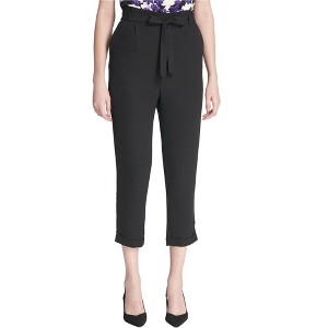 Calvin Klein Womens Paperbag Casual Trouser Pants - 1 of 1