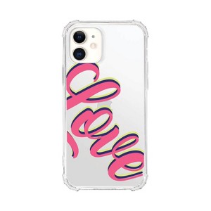 OTM Essentials Apple iPhone 13 mini/iPhone 12 mini Tough Edge Words & Quotes Clear Case - 1 of 3