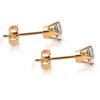 Pompeii3 3/8ct Diamond Studs 14K Yellow Gold - 2 of 4