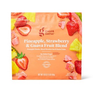 Guava Frozen Fruit Blend Strawberry, Pineapple, Guava - 16oz - Good & Gather™ - 1 of 3