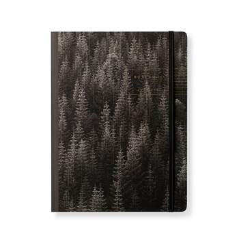 Ruled Composition Journal with Elastic Closure Midnight Trees - FRINGE