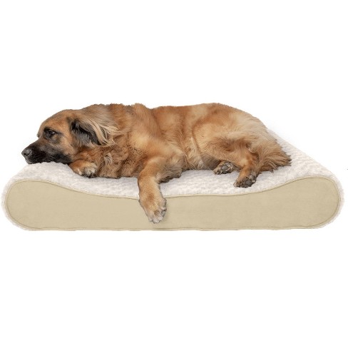 FurHaven Ultra Plush Luxe Lounger Orthopedic Cat & Dog Bed with Removable  Cover