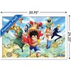 Trends International One Piece: Fishman Island - Crew East Blue Framed Wall Poster Prints - 3 of 4