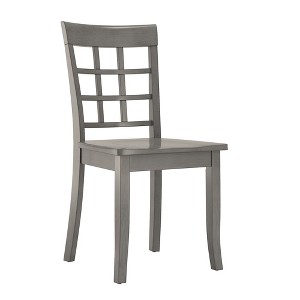 Inspire Q 2pk Keenan Window Back Dining Chairs - 1 of 3