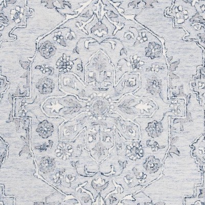 light blue/ivory
