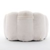CAVINAS Lotus Shaped Bean Bag Chair with Pull Ring,No Assembly Faux Fur Bean Bag Couch,Gaming Bean Bag Chairs for Adults,Comfy Chair for Living Room - 4 of 4