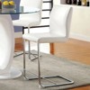 Sapphtopaz Dining Chairs Set of 2 Upholstered Armless Chair with Sturdy Base and Backrest Chairs for Kitchen, Dining Room, Living Room - 2 of 4