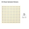 Unique Bargains Round Small Self-Adhesive Crafts Resin Stickers 30 Sheet - 2 of 4