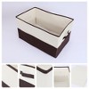 REGALWOVEN Fabric Collapsible Closet Organizer Storage Cube with Handles 2 Pcs - 2 of 4