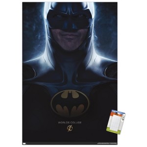 Trends International DC Comics Movie The Flash - Batman One Sheet Unframed Wall Poster Prints - 1 of 4