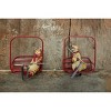 Gallerie II Cat/Dog Ski Lift Ornaments Set of 2 - 4 of 4