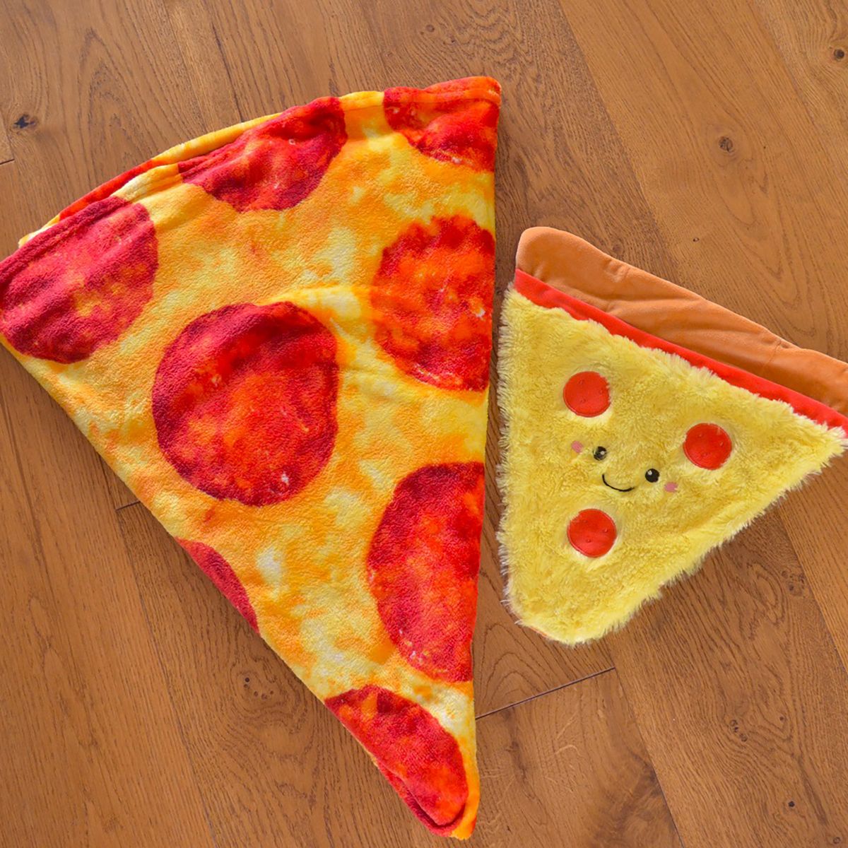 Buddy & Barney: Blanket & Pillow Set: Wrap-A-Roni Pizza - 59", Kids 3+ - thumbnail 7