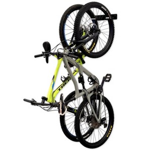 StoreYourBoard Blackstone Bike Storage Rack | 2 Bikes | Black - 1 of 4
