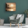 Trademark Fine Art GS Photo Misty Morning on Hidden Lake Wood Slat Art - 4 of 4