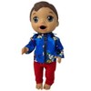 Doll Clothes Superstore Handmade Mickey Jacket With Pants Fits 12 Inch Baby Alive And Little Baby Dolls - 2 of 4