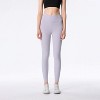 BABYYER Women's Everyday, High-Rise Pocketed Crossover Leggings, Soft Athletic Casual Yoga Pants - 4 of 4