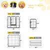 FDW Dog Playpen Pet Dog Fence 2-32 Panels  24/32/40"H Metal Dog Pen Outdoor Exercise Pen with Doors for Large/Medium /Small Dogs for RV,Camping,Yard - 2 of 4