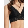 Women's Scalloped Lace V Neck Padded Bralette - WISHLIST - 2 of 2