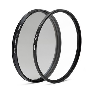 Koah 95mm Circular Polarizing and UV Protective Lens Filter Bundle - 1 of 3