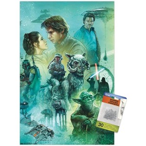 Trends International Star Wars: The Empire Strikes Back - Celebration Mural Unframed Wall Poster Prints - 1 of 4
