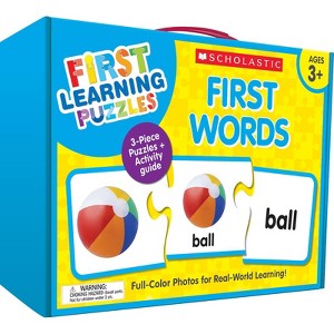 Scholastic First Learning Puzzles: First Words - 1 of 1