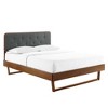 Modway Bridgette Twin Wood Platform Bed With Angular Frame - 4 of 4