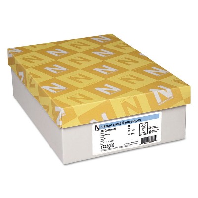 Neenah Paper Classic Crest #10 Envelope Solar White 500/Box 1744000