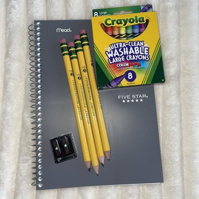 Crayola Crayons, Ultra-Clean Washable, ColorMax, Large - 8 crayons